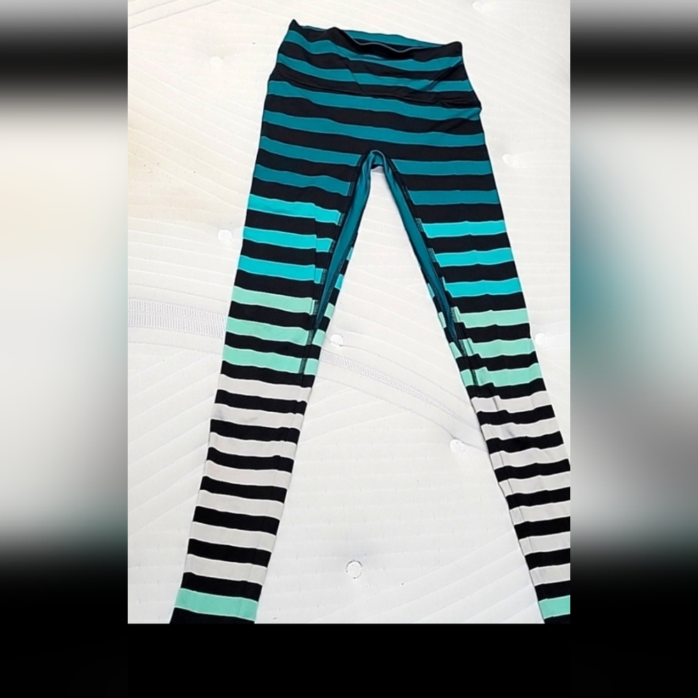 K-Deer Caroline Stripe Legging sz S